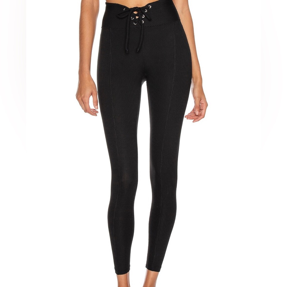 Year of Ours X Bandier Ribbed Football legging